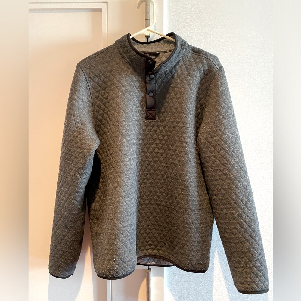 Marine Layer Quilted Pull Over - Reversible